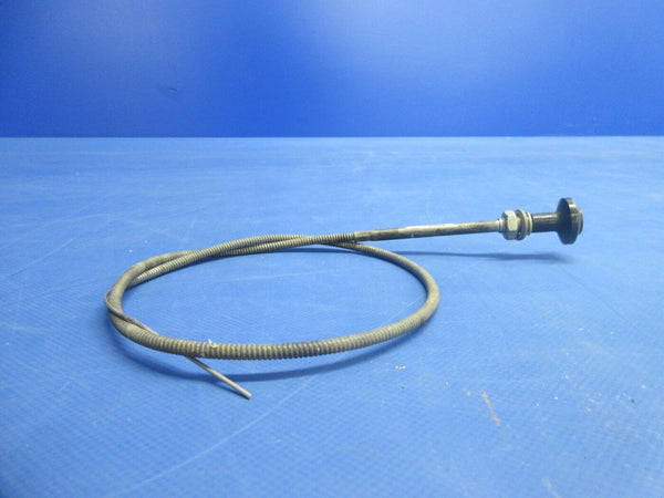 Cessna 150 / 150L Parking Brake Control Cable 30" Long P/N S1239-49 (1024-888)