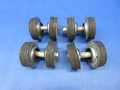 Bellanca 17-31A Lord Engine Shock Mount Assy P/N J-9868-5 LOT OF 4 (0924-1360)