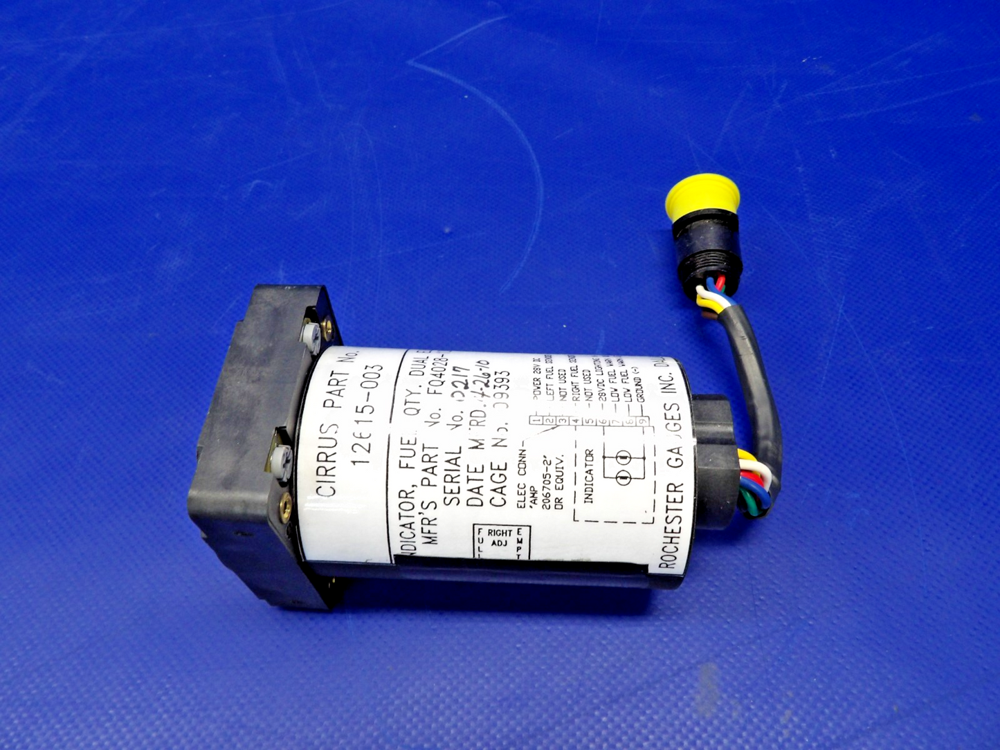 Rochester Dual Electric Fuel Qty Indicator FQ028-12055 WARRANTY (0426-1217)4
