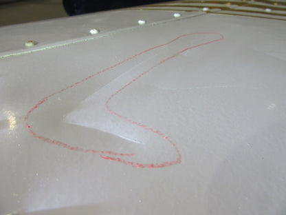 Cessna 421 Rudder w/o Trim Tab, P/N 5133000-200 (0326-40)4