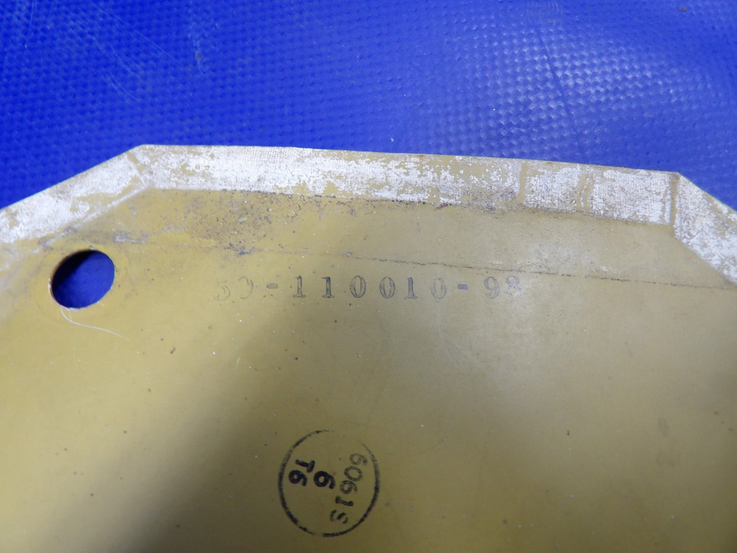 Beech D95A Travel Air LH Fuel Cell Bladder Bulkhead P/N 50-110010-98 (0226-517)7