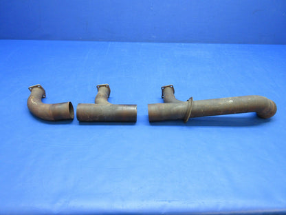 Cessna 421C LH Exhaust Stack Assy w/ Probe Holes P/N 5155184-1 (1123-858)0