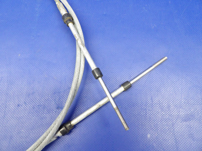Beech 76 Duchess LH Propeller Control Cable P/N 580-708-014 NOS (0826-1355)5