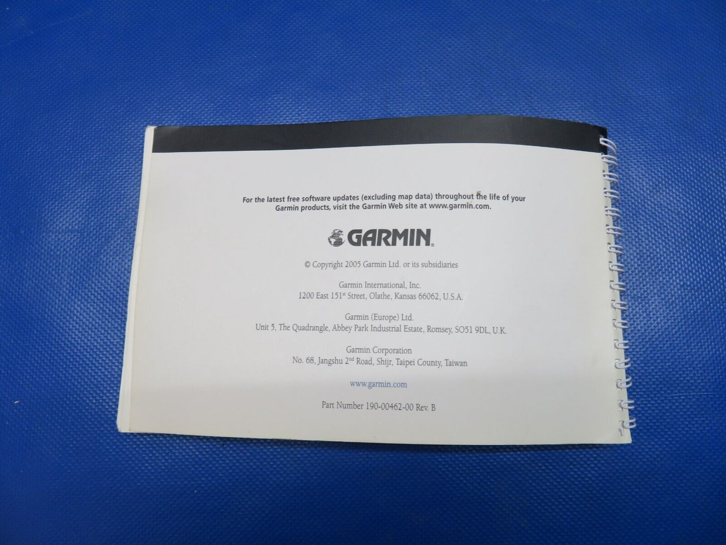 Garmin GPSmap 396, GXM30 Antennas, Brackets, Cords & Manuals LOT (0524-1706)