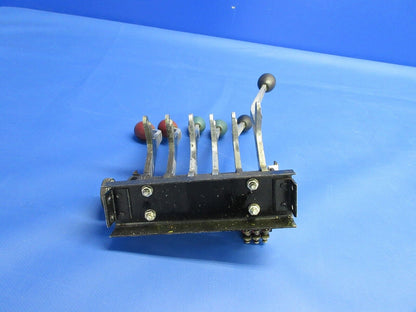 Piper PA-23-250 Aztec Engine Control Pedestal Assy P/N 19519-00 (0624-871)