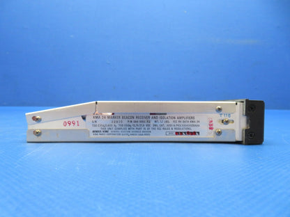 Bendix/King KMA24 Marker Beacon Receiver 14/28v 066-1055-03 WARRANTY (0725-210)8