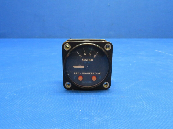 Cessna 337 / P337H Skymaster Airborne Suction Gauge P/N C668519-0103 (0724-1941)