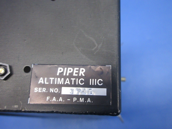 Piper PA-32RT-300T Lance II Altimatic III C Autopilot Flight System (0924-941)