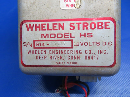 Bellanca 17-30A Viking Whelen Strobe Light Power Supply H/S TESTED (0624-104)