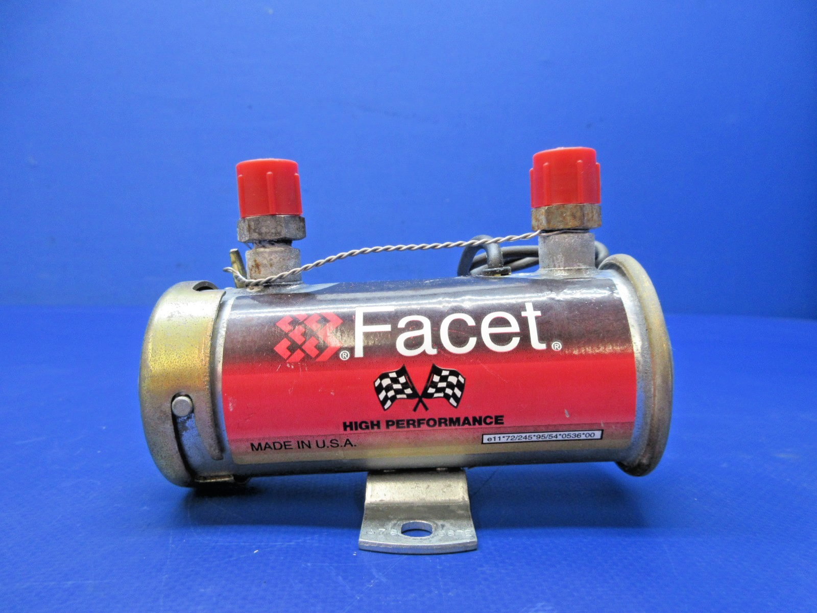 Beech 76 Duchess Facet Fuel Pump 12V P/N 476-087 TESTED (0426-820)2