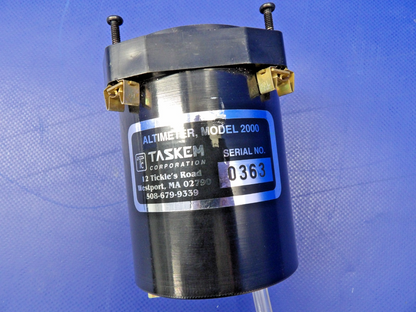 2000 Taskem Precision Altimeter WARRANTY (0426-1218)2