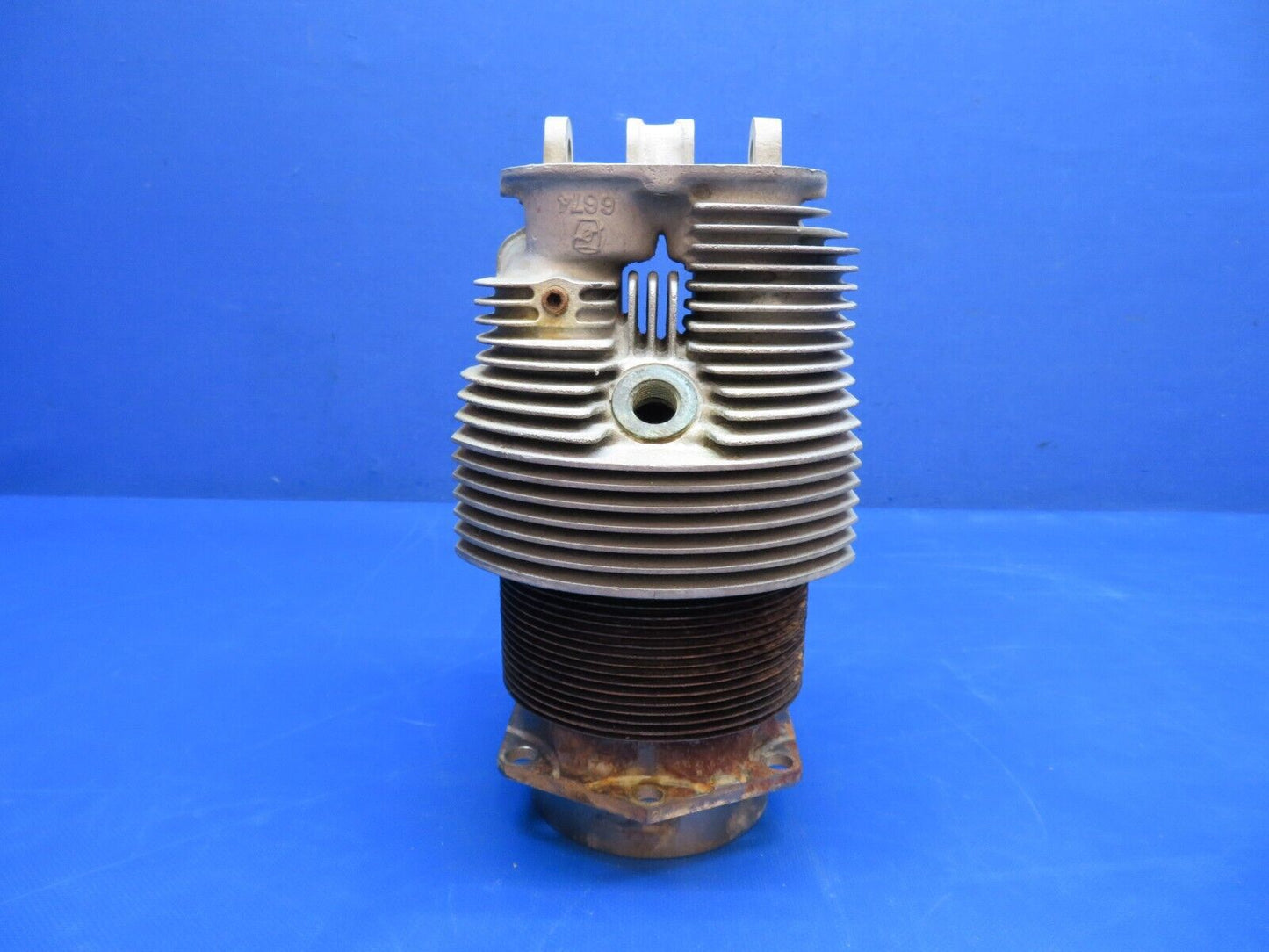 Continental C-75, C-85 Cylinders Cast# 6674 LOT OF 4 Std. Steel CORE (0824-1782)