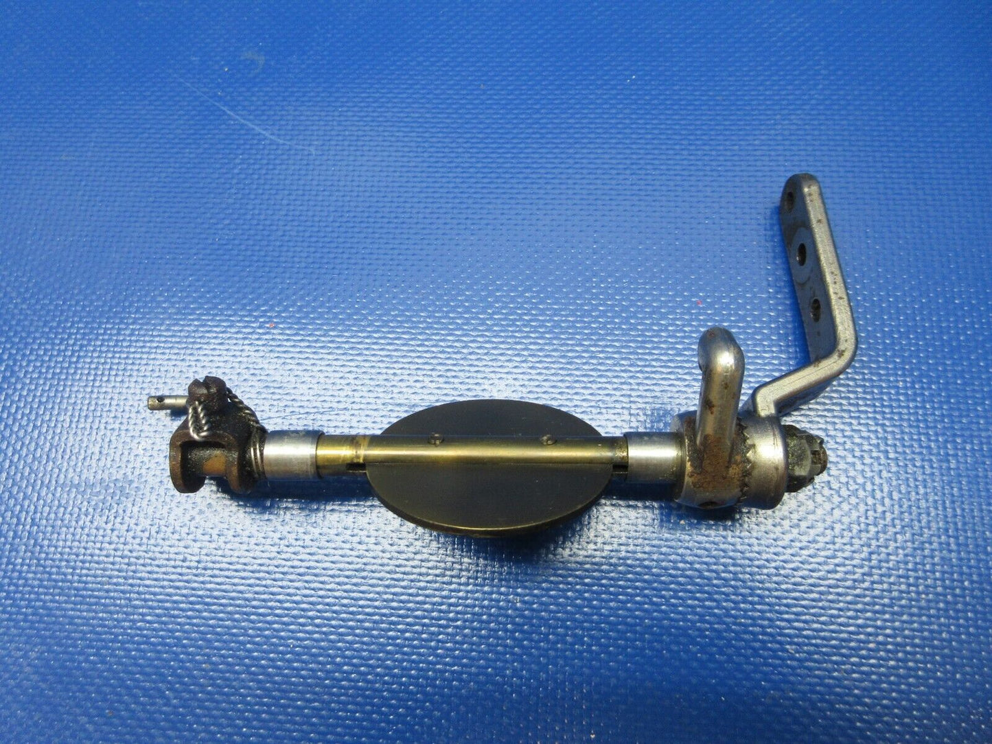 Cessna Marvel Schebler Throttle Valve, Shaft & Cover P/N 12-B72 (1124-1449)