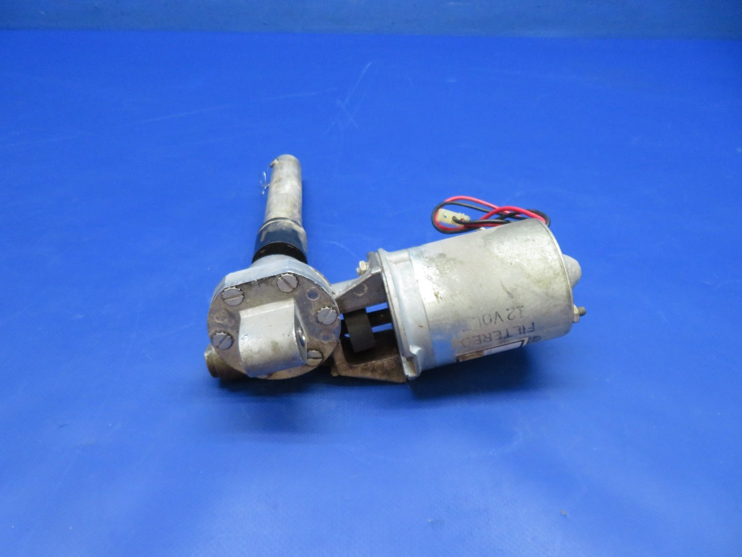 Beech 76 Duchess Flap Actuator w/ Motor 12/14v P/N D151-00-1 TESTED (0326-102)15