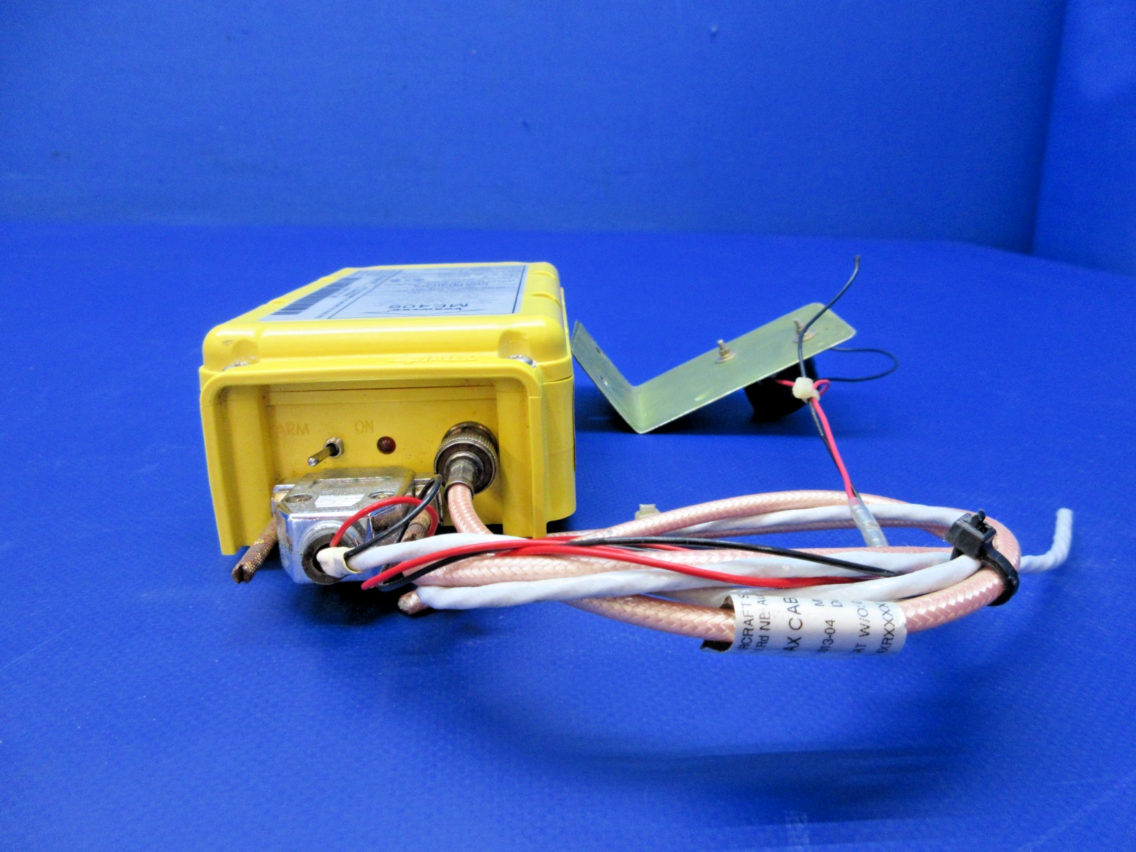 Artex ME406 ELT w/Tray, Remote Switch 453-6603 TESTED (0426-810)7