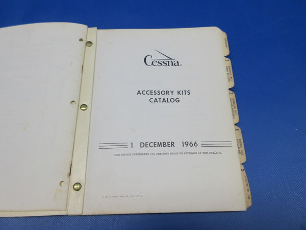 Cessna All Models 1966 Accessory Kits Catalog (0324-1280)