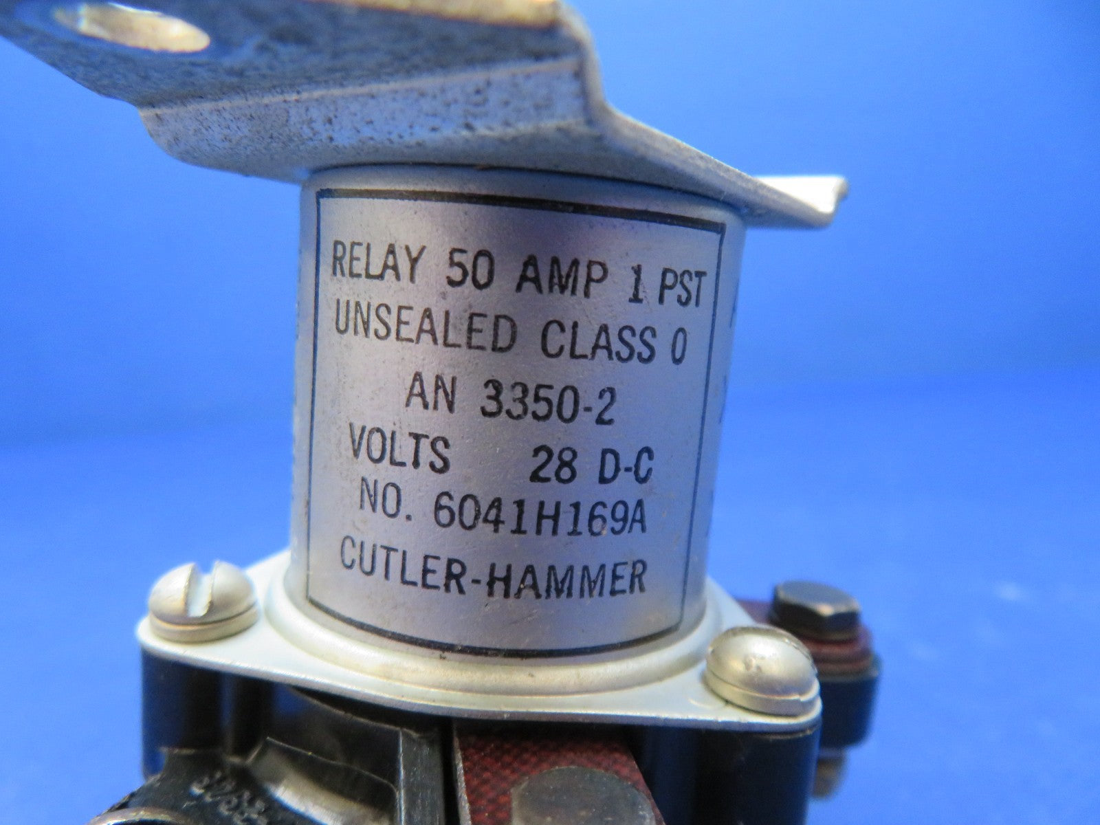 Cessna 421 Cutler-Hammer Relays 28v 50amp 6041H169A LOT OF 3 TESTED (0326-233)3