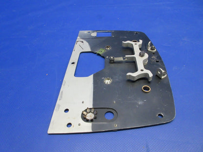 Beech D95A Travel Air Fuel Selector Valve Cover Plate P/N 96-920011-11 (0326-7599