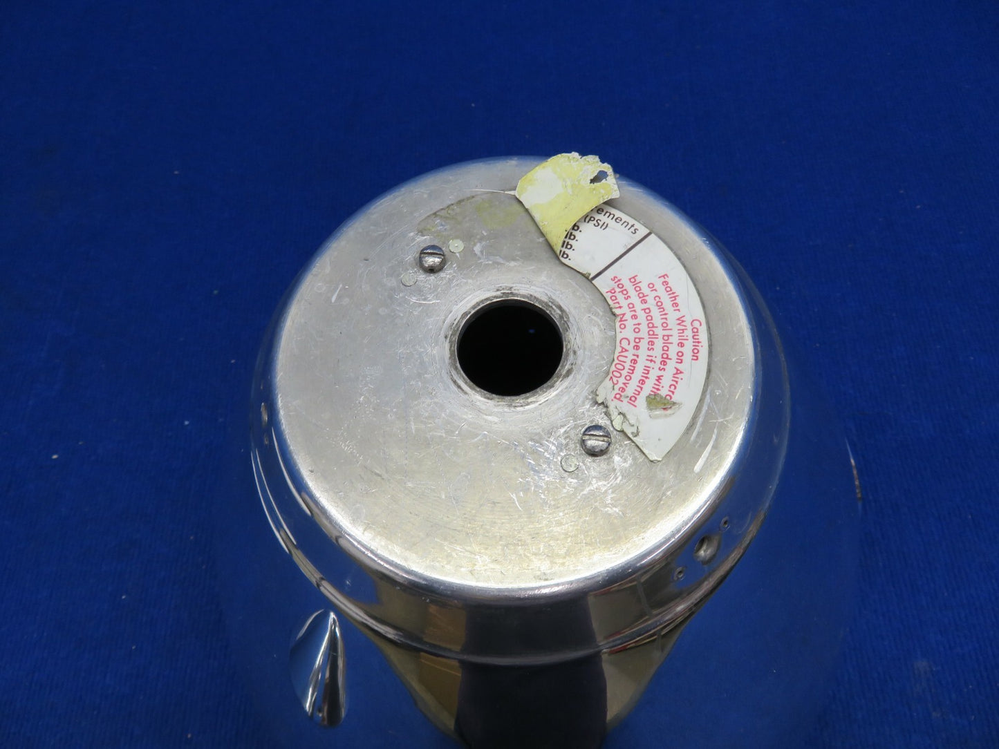 Beech 58 Baron Hartzell Spinner Dome & Cap w/ Bulkhead P/N C3567 (0322-05)5