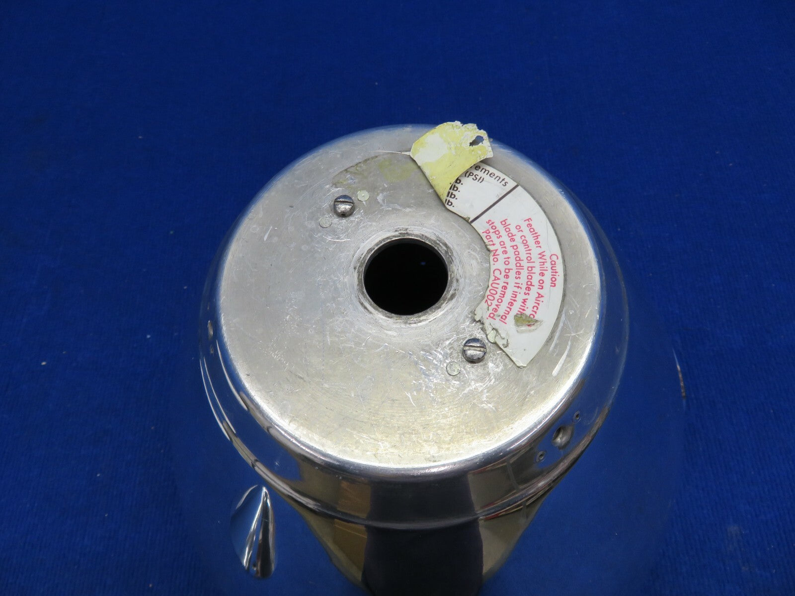 Beech 58 Baron Hartzell Spinner Dome & Cap w/ Bulkhead P/N C3567 (0322-05)5