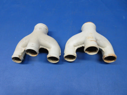 Cessna 337 / P337H Cabin Air Distributor P/N 1510031-1 LOT OF 2 (0724-1305)