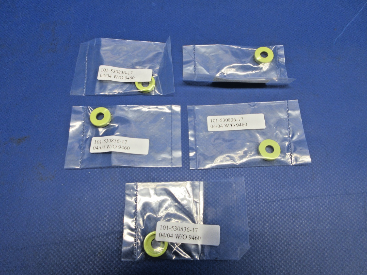 Beech Carpet Channel Retainer Spacer P/N 101-530836-17 LOT OF 5 NOS (0326-976)3