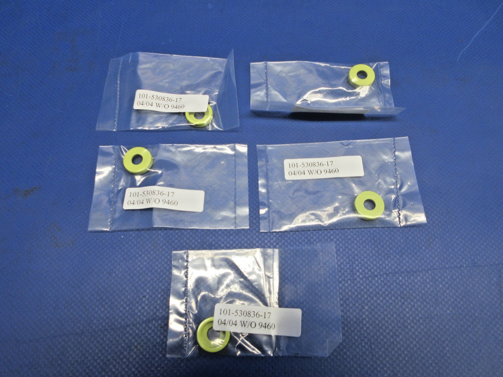 Beech Carpet Channel Retainer Spacer P/N 101-530836-17 LOT OF 5 NOS (0326-976)3
