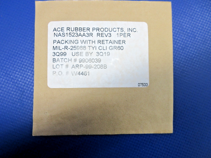 Beech Fuel Transmitter Washer P/N NAS1523AA3R LOT OF 47 NOS (0426-802)3
