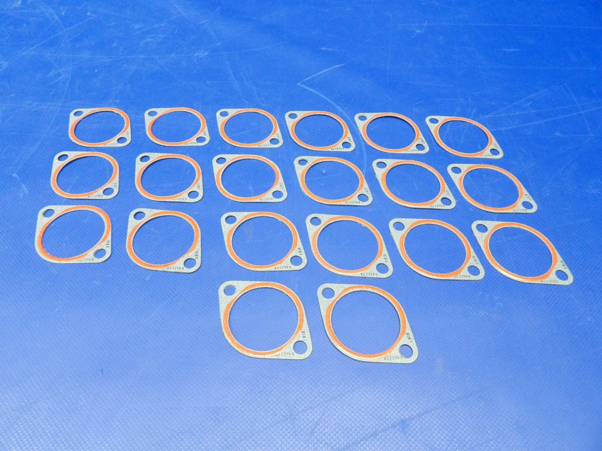 Continental LTSIO Intake Manifold Gasket P/N 654227 LOT OF 20 NOS (0426-1417)5