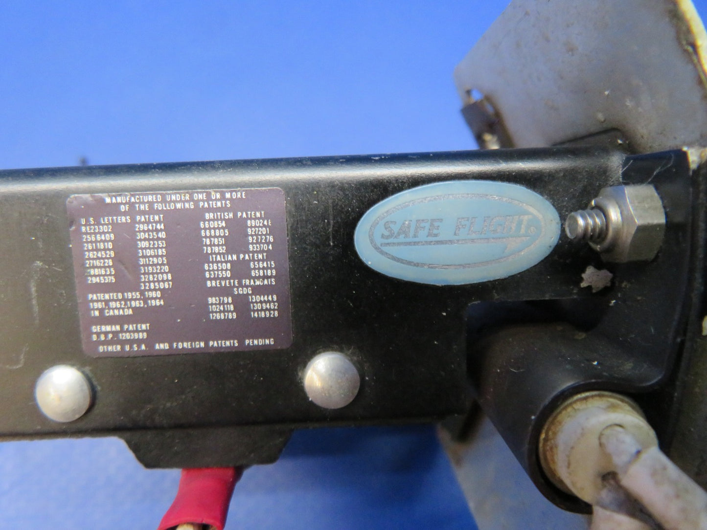 Cessna 182 / 182L Safe Flight Lift Detector Heated P/N 148 TESTED (0426-124)2