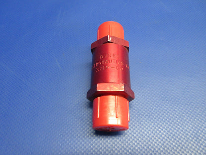 Beech D95A Travel Air Dukes Astronics Check Valve P/N 3210-00 LOT OF 2 (0326-8064