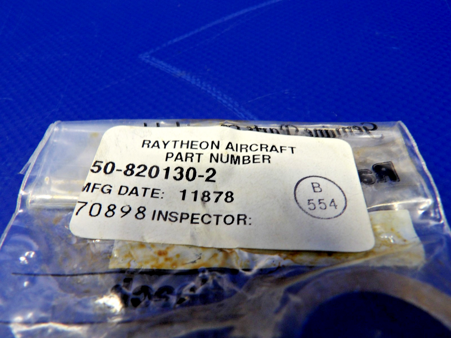 Beech King Air Nose Wheel Steering Eye Bolt P/N 50-820130-2 NOS (0426-1272)2