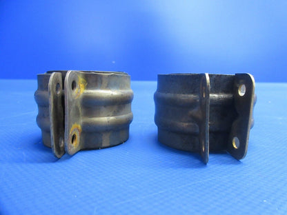 Beech C23 Sundowner Exhaust Riser Clamp P/N 1250860-29 LOT OF 2 (0724-944)