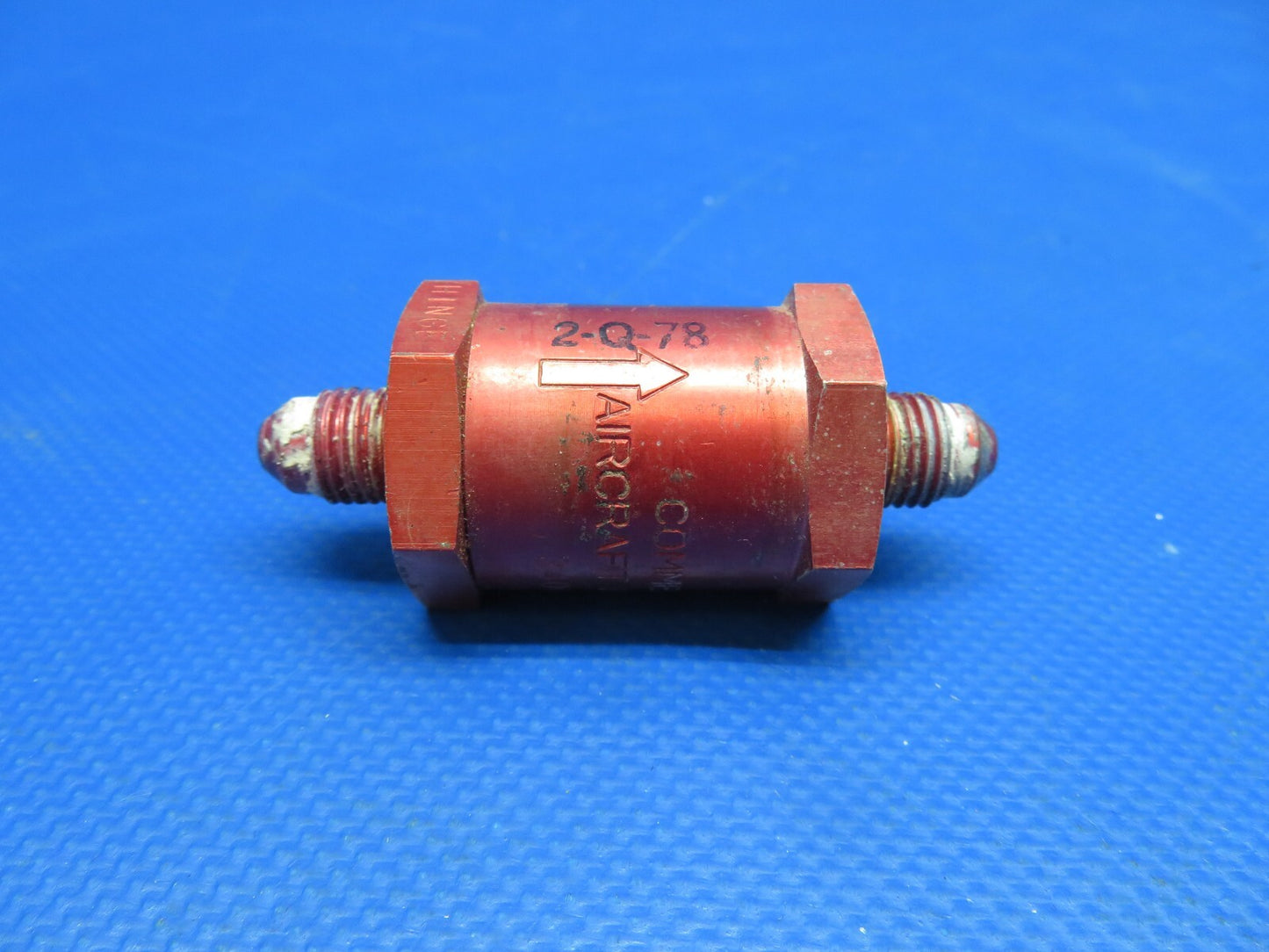 Commercial Aircraft Products Check Valve P/N 340000-2 (0219-236)5