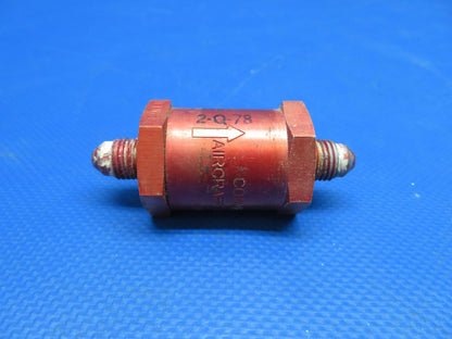 Commercial Aircraft Products Check Valve P/N 340000-2 (0219-236)5