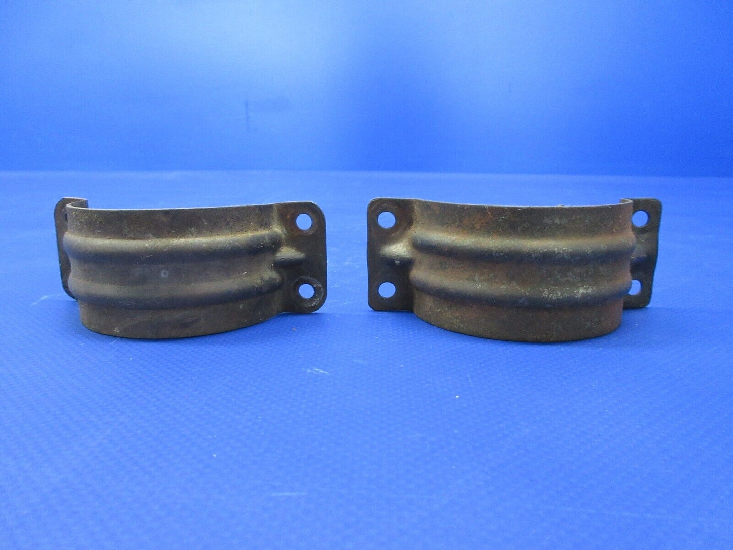 Early Cessna 210 Exhaust Clamp P/N 1250201-8 LOT OF 3 (1224-1324)