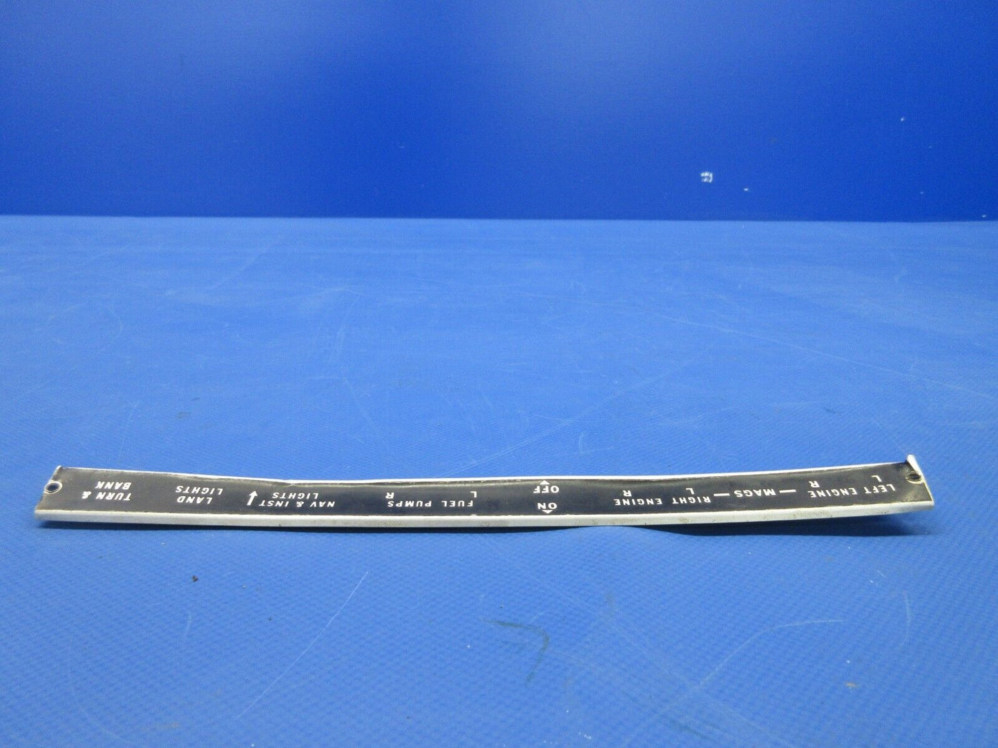 Piper PA-23-250 Aztec Instrument Panel Roll Assy P/N 191733-00 (0624-869)