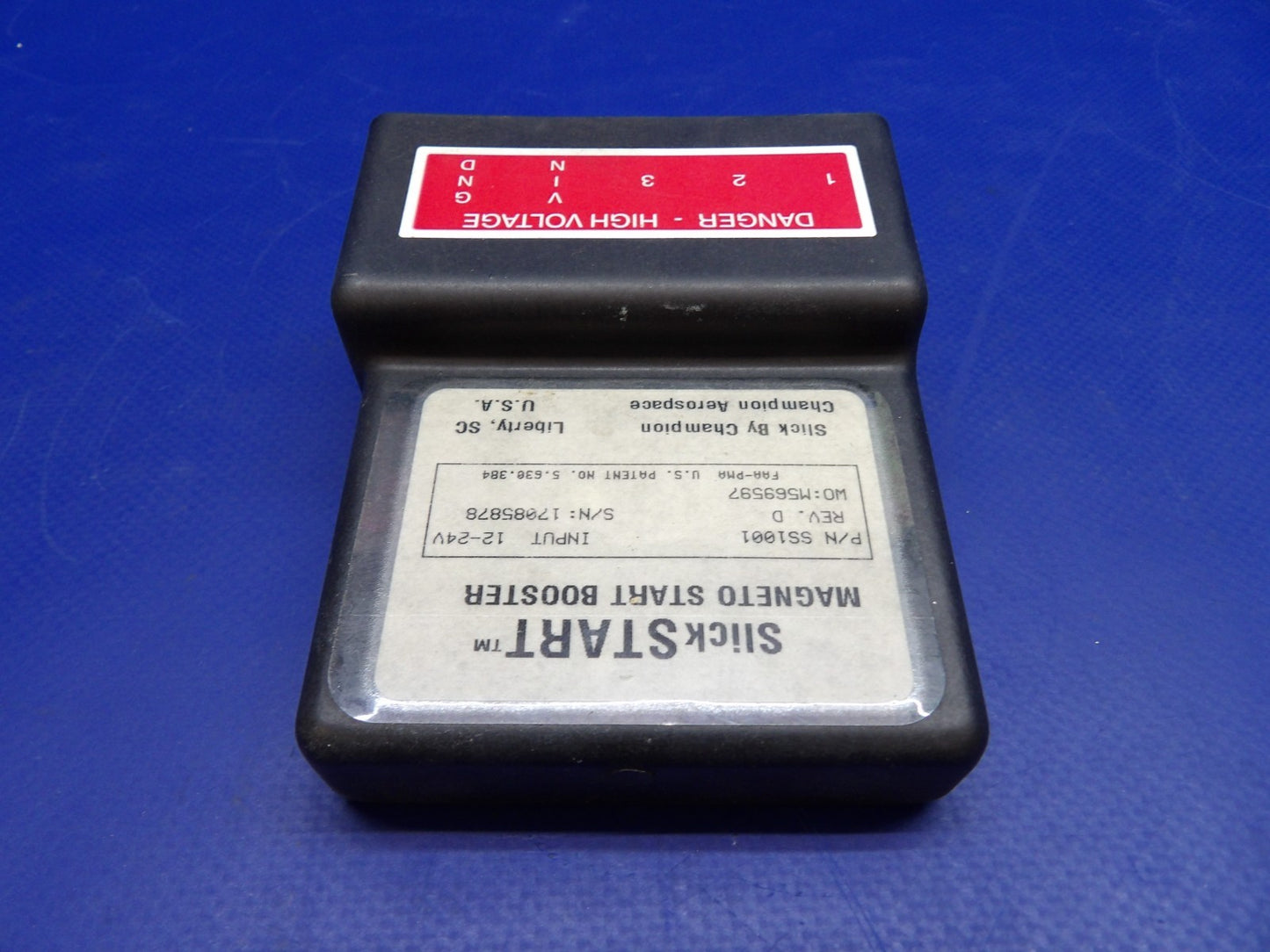 Diamond Slick Start Magneto Start Booster 12/24V P/N SS1001 TESTED (0626-1304)4