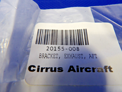 Cirrus SR20 Aft OTBD Exhaust Bracket P/N 20155-008 NOS (0426-1413)1