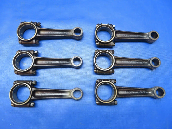 Continental O-300-D Connecting Rods # 530186, 626119 LOT OF 6 (0724-1843)