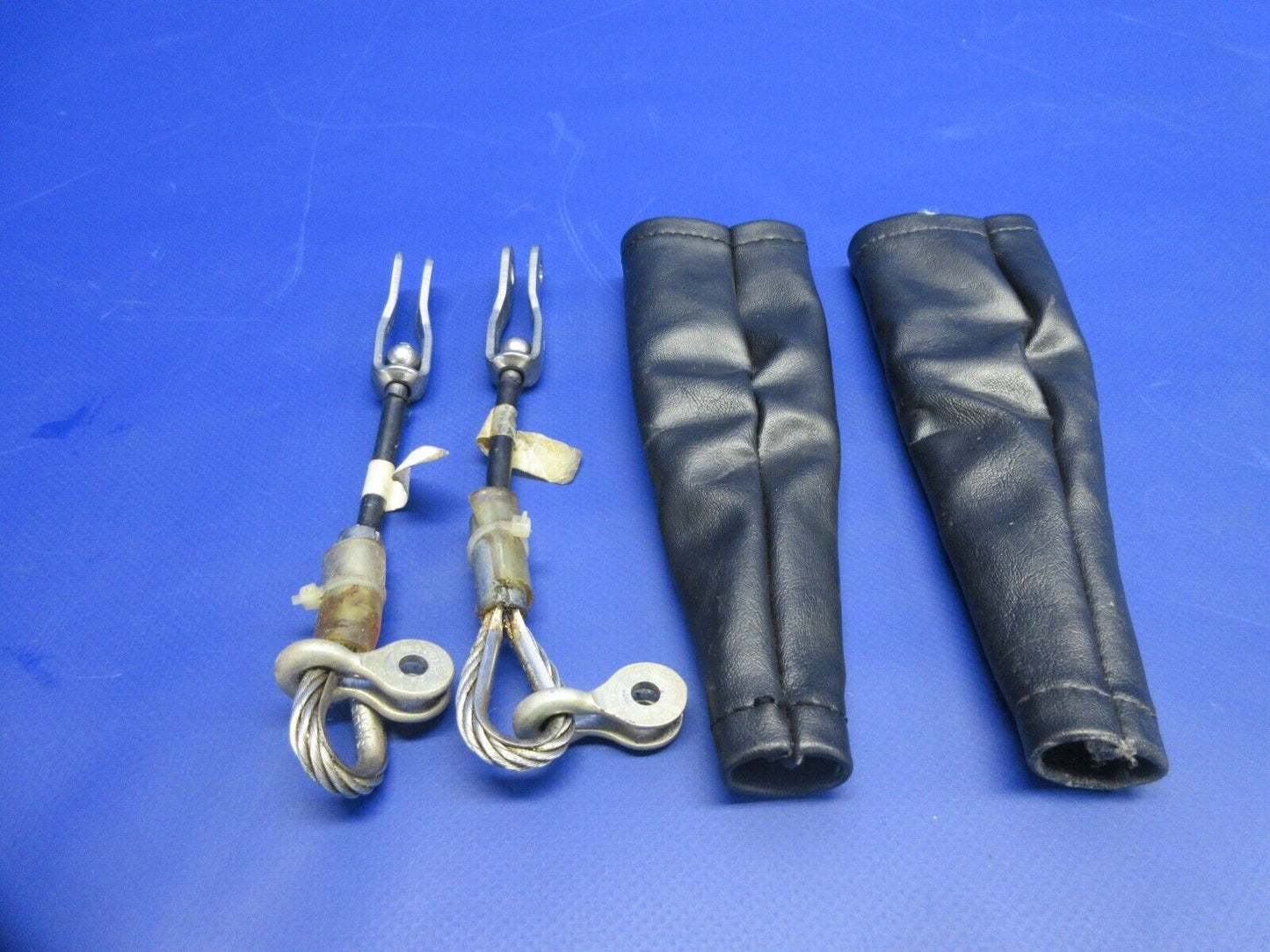 Piper PA-28-181 Rear Seat Belt Attach Cable & Cover 96908-05 (1224-711)