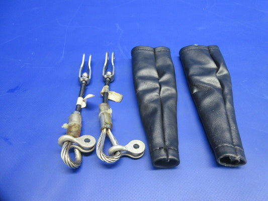 Piper PA-28-181 Rear Seat Belt Attach Cable & Cover 96908-05 (1224-711)