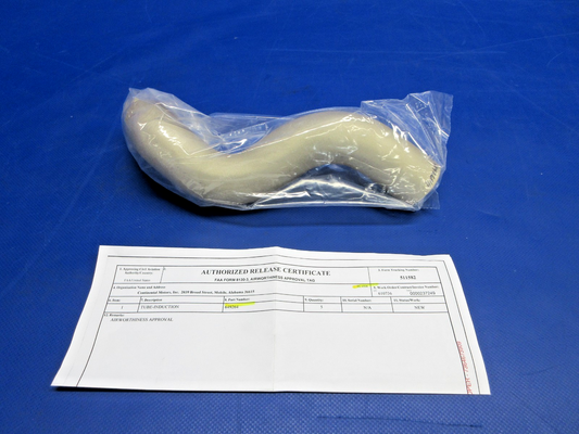 Continental Engine Air Induction Tube w/8130 P/N 649264 NOS (0426-745)0