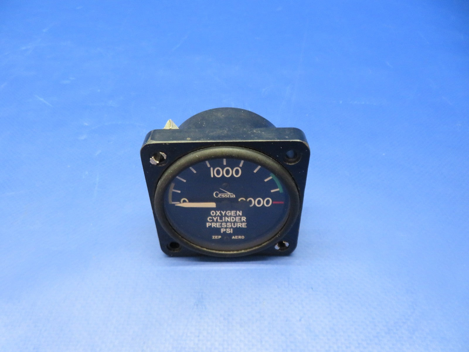 Cessna 421 Oxygen Cylinder Pressure Gauge P/N S-1325L-1 WARRANTY (0326-206)2