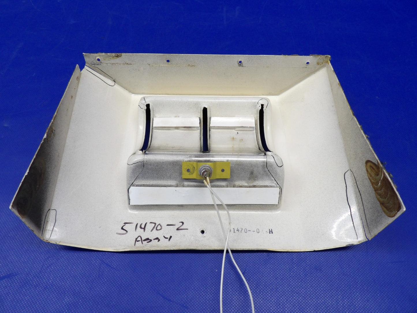 Piper PA-31T1 Cheyenne Fuel Control Panel Cover P/N 51472-02 (0626-1325)14