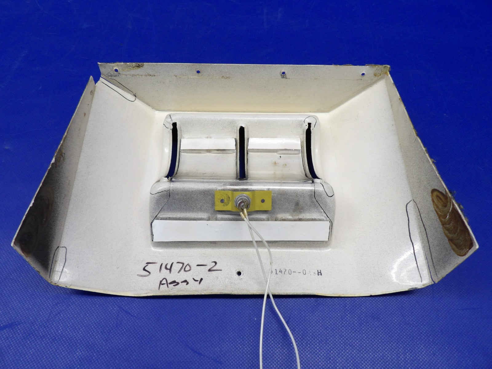 Piper PA-31T1 Cheyenne Fuel Control Panel Cover P/N 51472-02 (0626-1325)14