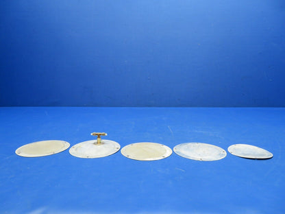 Mooney M20 /M20E Inspection Panels / Cover Plate P/N 913015 LOT OF 8 (0724-1877)