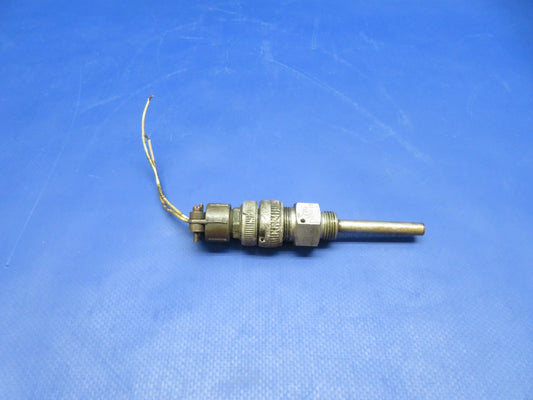 Beech 76 Duchess Lewis Oil Temp Probe P/N MS28034-1 TESTED (0226-211)0