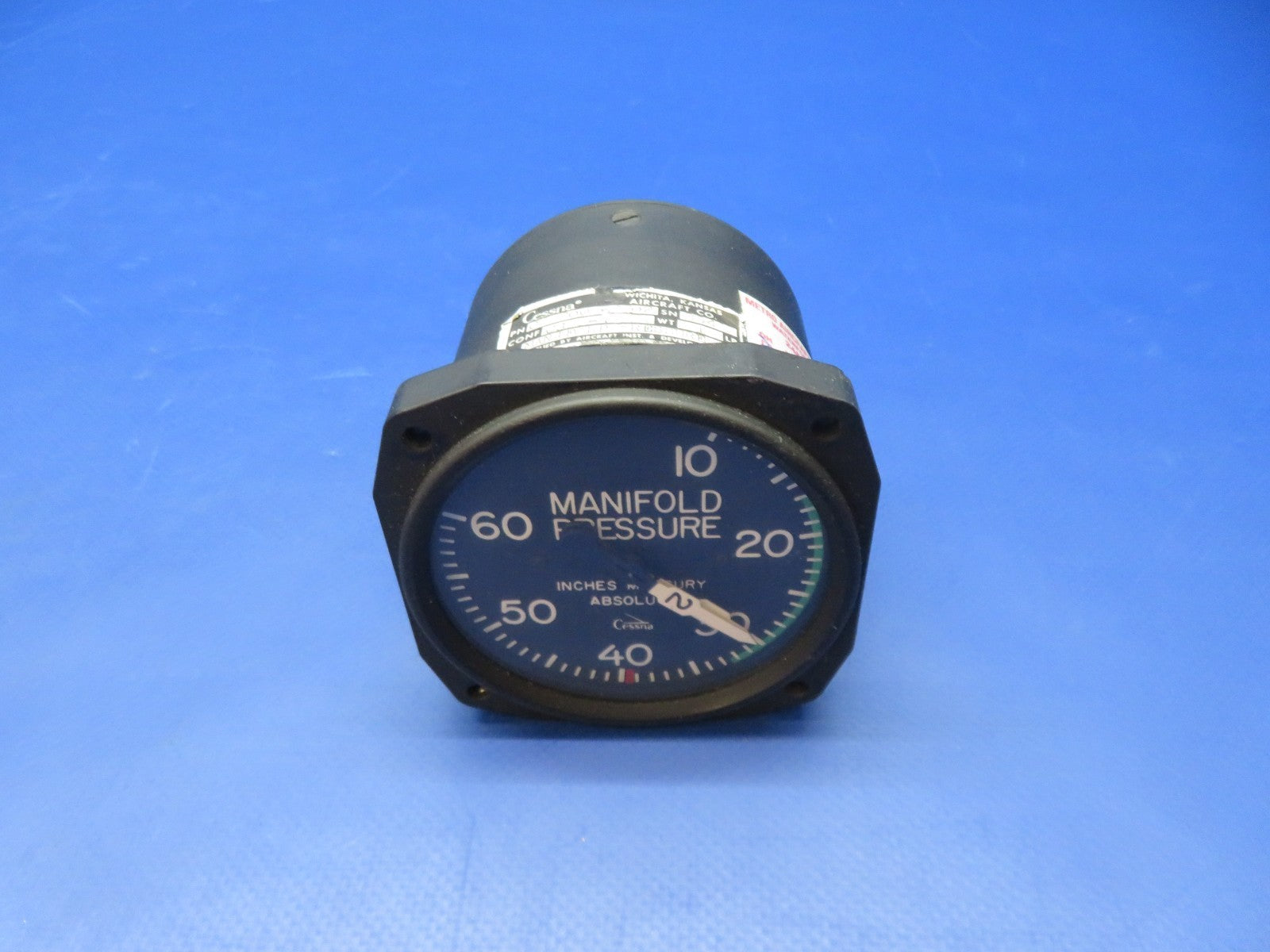 Cessna 421 Manifold Pressure Gauge P/N C662006-0202 WARRANTY (0326-212)2