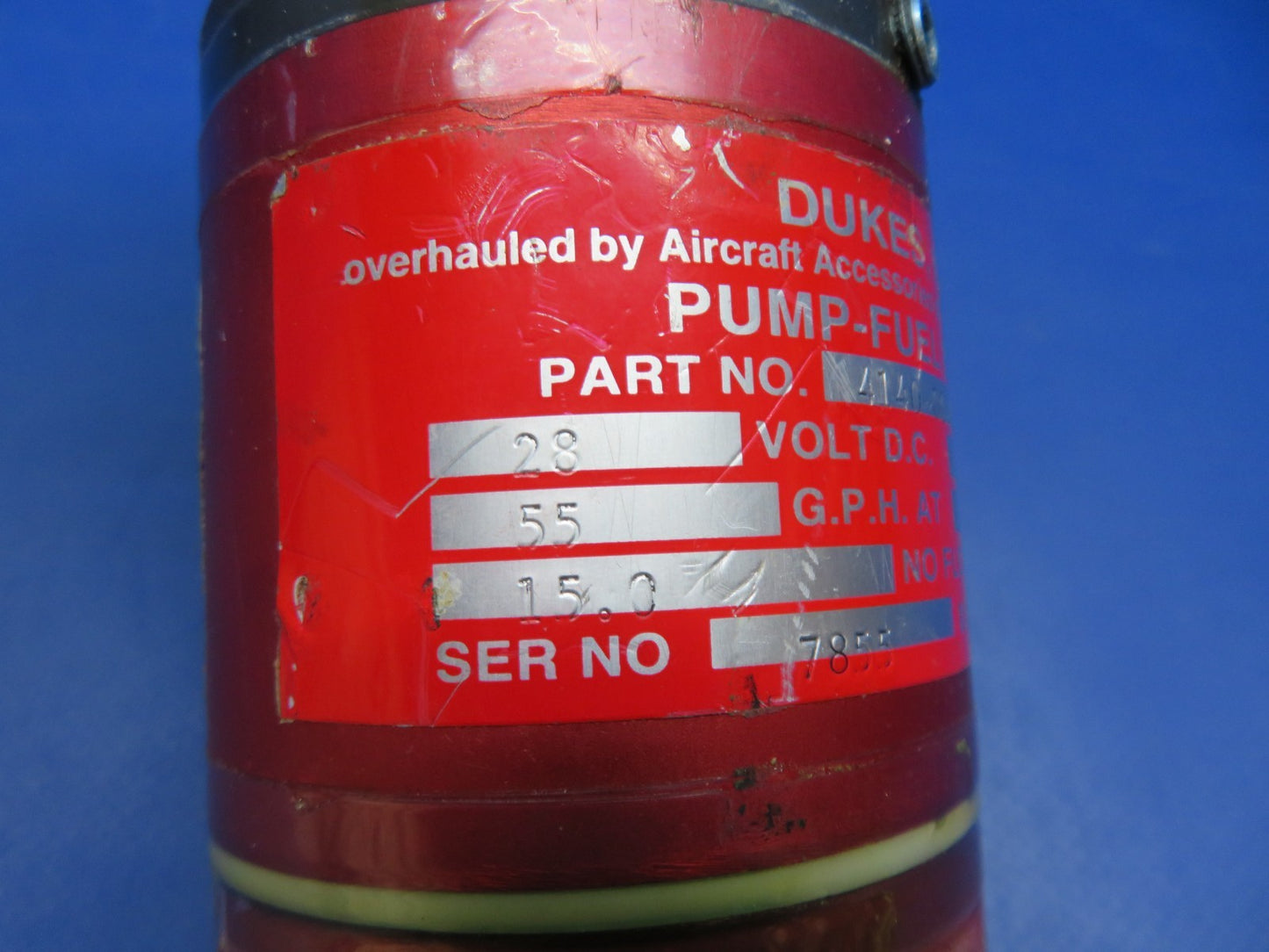 Cessna 421 Dukes Fuel Boost Pump 24/28v P/N 4140-00-153 CORE (0326-163)2